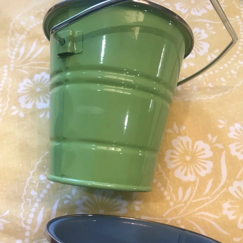 Pottery Barn Enamel Pails